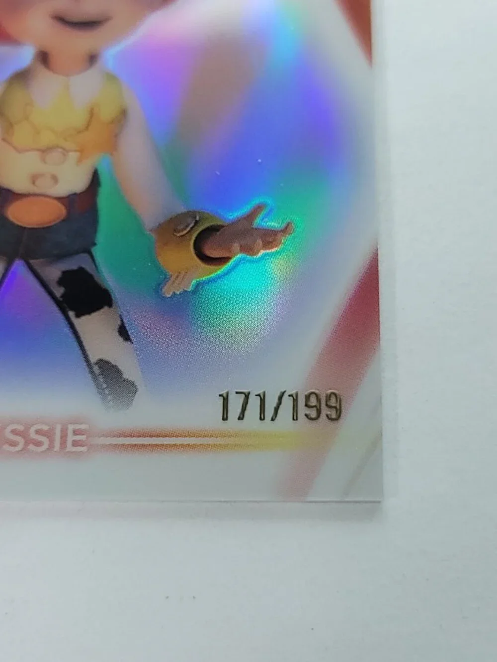 Jessie Topps 2026 Disney Neon Holo Chrome Refractor Limited 171/199 CNE